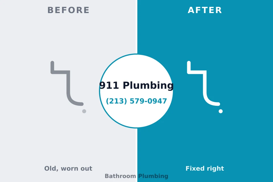 Before and after: plumbing company Diamond Ridge, AK